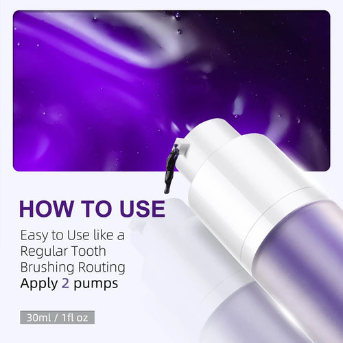 Purple Color Corrector Toothpaste 30 ml Teeth Whitening